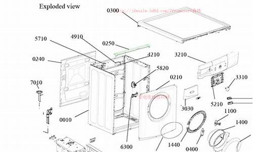 惠而浦洗衣机结构图_惠而浦洗衣机结构图详