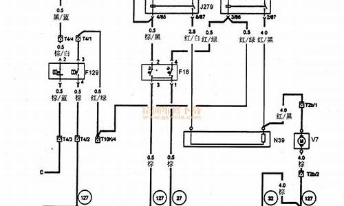 帕萨特空调电路图_帕萨特空调电路图图解